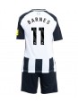 Newcastle United Harvey Barnes #11 Heimtrikotsatz für Kinder 2024-25 Kurzarm (+ Kurze Hosen)